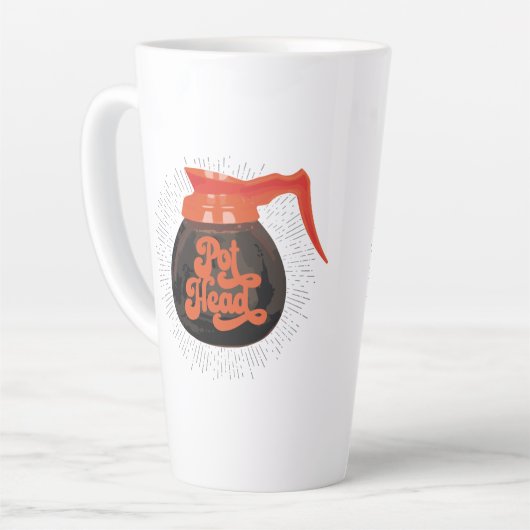 (Koffie) Pot Head Latte Mok (Linkerhoek)