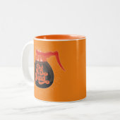 (Koffie) Pot Head Mok met twee toonaangevende koff (Voorkant links)