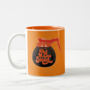 (Koffie) Pot Head Mok met twee toonaangevende koff