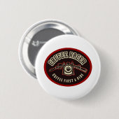 KOFFIE RACER 2 RONDE BUTTON 5,7 CM (Voorkant /achterkant)