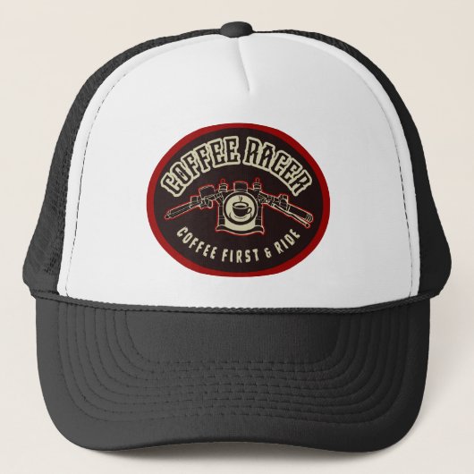 KOFFIE RACER 2 TRUCKER PET (Voorkant)
