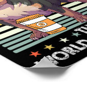 Koffie Ras Hond - Pet American Bully Poster (Hoek)