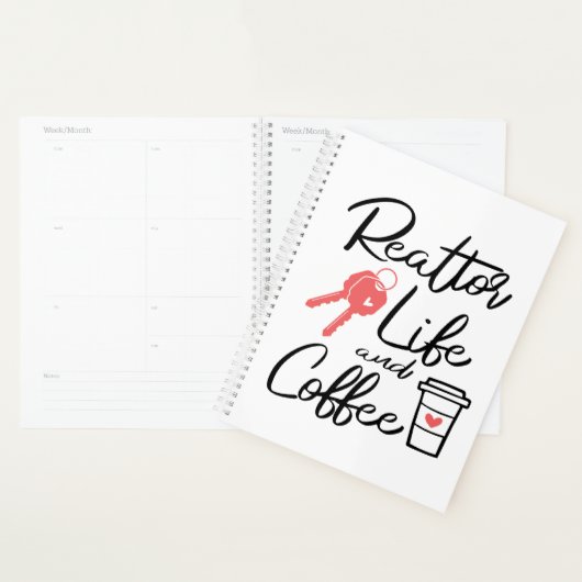 Koffie Real Estate Agent Broker Quote Realtor Planner (Display)