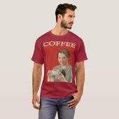  koffie-reclame "Alles beter" T-shirt (Voorkant volledig)