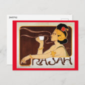 Koffie, reclame briefkaart (Voorkant / Achterkant)