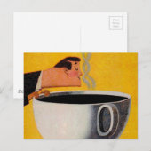  koffie-reclame briefkaart (Voorkant / Achterkant)