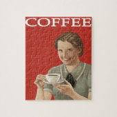 koffie reclame Jigzaag Puzzle Legpuzzel (Verticaal)