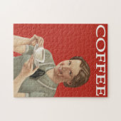  koffie-reclame legpuzzel (Horizontaal)