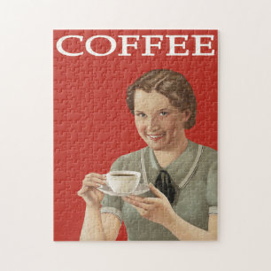 koffie-reclame legpuzzel