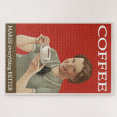  koffie-reclame legpuzzel (Horizontaal)