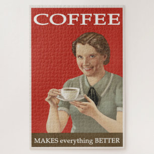  koffie-reclame legpuzzel