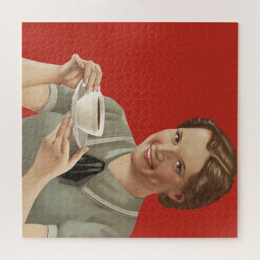  koffie-reclame legpuzzel (Horizontaal)