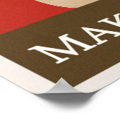  koffie-reclame poster (Hoek)