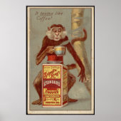 koffie-reclame poster (Voorkant)