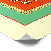 koffie-reclame poster (Hoek)