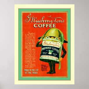 koffie-reclame poster