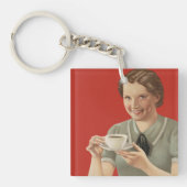  koffie-reclame sleutelhanger (voorkant)