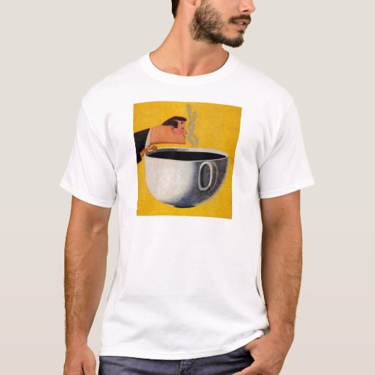  koffie-reclame t-shirt (Voorkant)