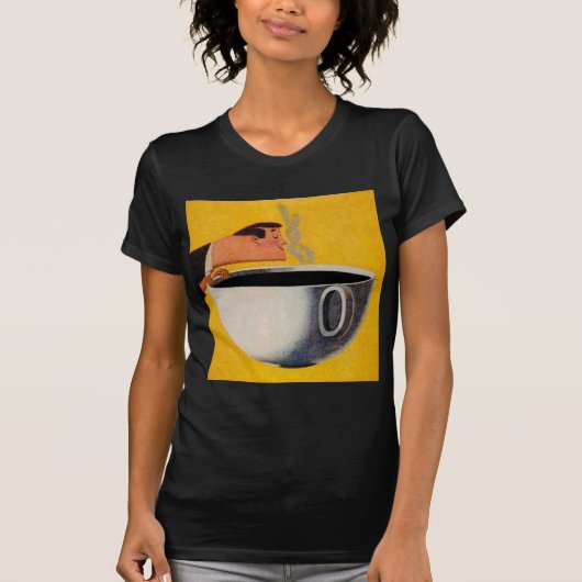  koffie-reclame t-shirt (Voorkant)