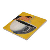  koffie-reclame tegeltje (Zijkant)