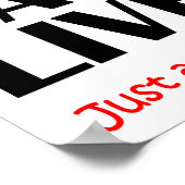 Koffie Redt Levens Grappige Poster (Hoek)