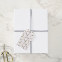 KOFFIE Ringen Bruin Wit Artisan Plezier Cadeaulabel