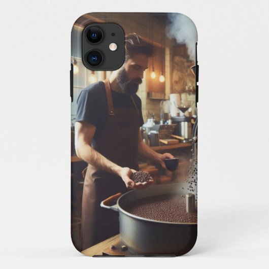 Koffie Roaster Case-Mate iPhone Case (Achterkant)