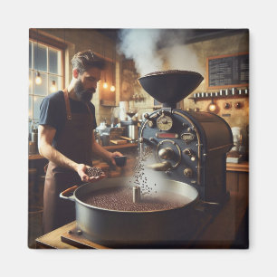 Koffie Roaster Magneet