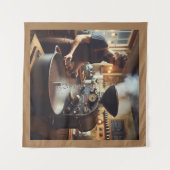 Koffie Roaster Wandkleed (Voorkant (horizontaal))