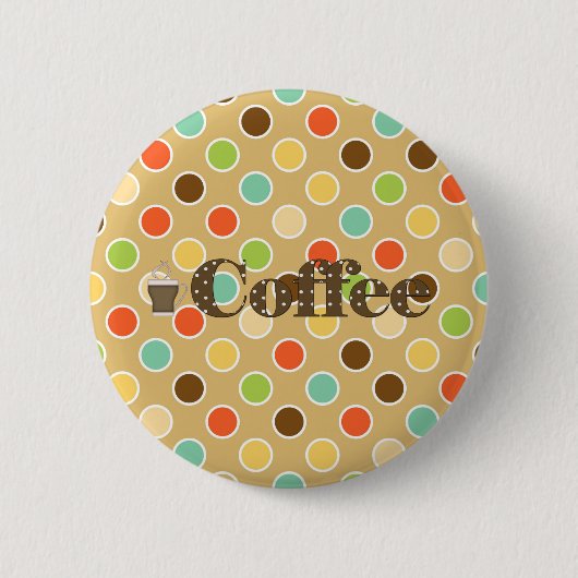 Koffie Ronde Button 5,7 Cm (Voorkant)