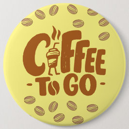 koffie ronde button 6,0 cm