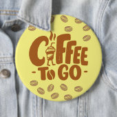 koffie ronde button 6,0 cm (In situ)
