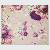 Koffie , roze, tuimverbinding cadeaupapier (Vlak)