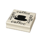 Koffie Rubberstempel (Stempel)