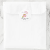 Koffie-Schattigee sticker (Tas)