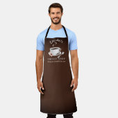 Koffie Schort (Gedragen)