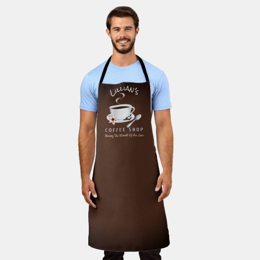 Koffie Schort (Gedragen)