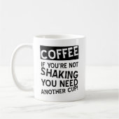 Koffie Schudden Grappige Mok (Links)