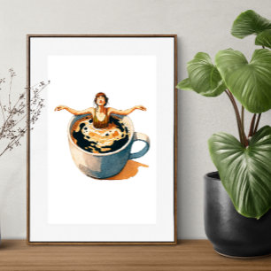 Koffie Serenity Poster