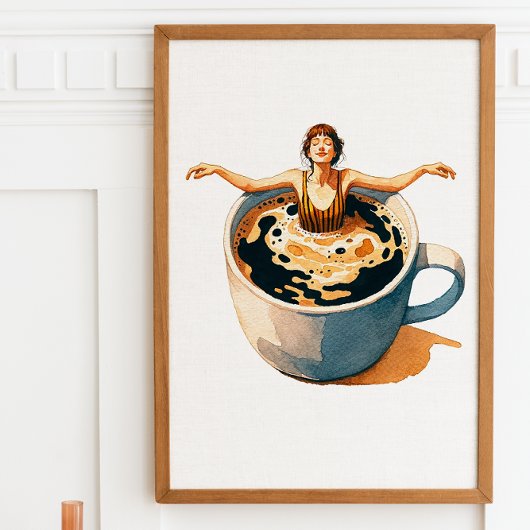 Koffie Serenity Poster