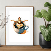 Koffie Serenity Poster