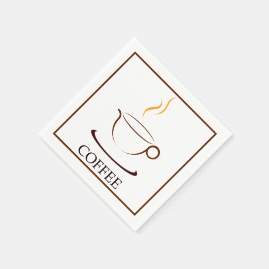 Koffie Servet (Hoek)