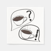 Koffie? Servet (Voorkant)