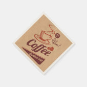 Koffie Servetten (Hoek)