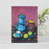 Koffie servies en appels | Alexander Kanoldt (Staand voorkant)