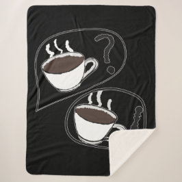 Koffie? Sherpa Deken