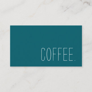 Koffie Shop Loyalty Eenvoudige Stempelkaart