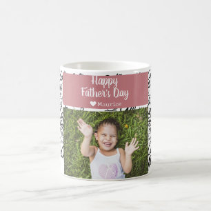 Koffie Simple Elegant Modern Fathers Day Foto Koffiemok