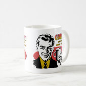 Koffie Slapen Als Je Dood Bent Grappige Mok (Voorkant rechts)