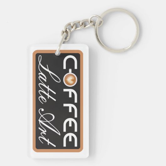 Koffie Sleutelhanger (achterkant)